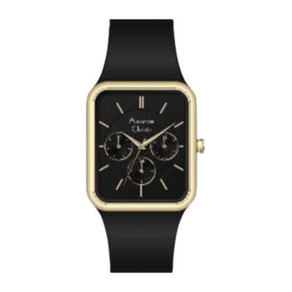 Alexandre Christie ALCW2744BFRRGBA Black Silicone Strap Analog Women Watch